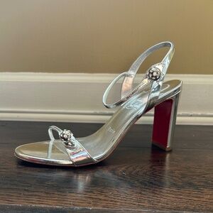 Louboutin Atmospheria Silver 40